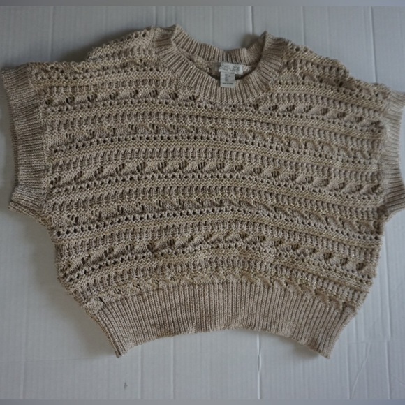 Rachel zoe Knit cropped sweater cover up - Picture 1 of 7